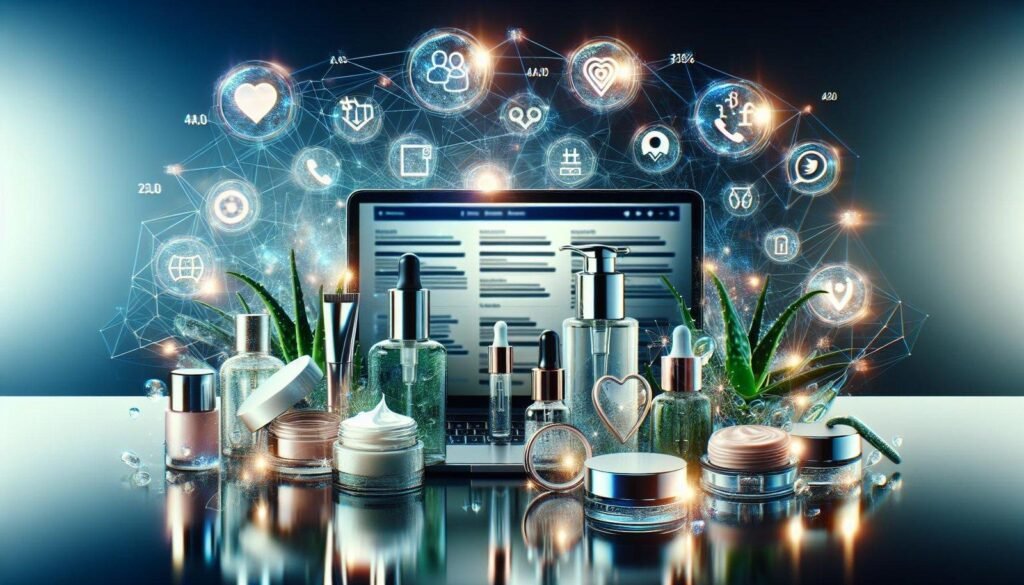 how to market skincare products online