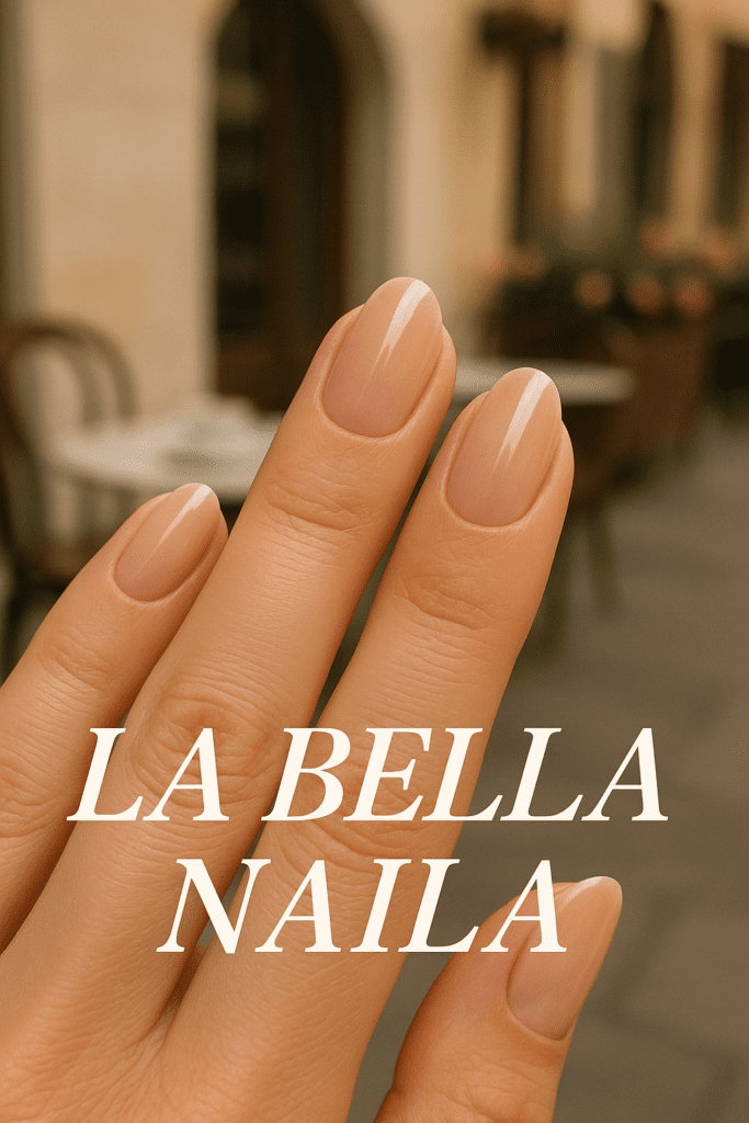 Italian Manicure: A Neutral Nail Design for Daily Elegance