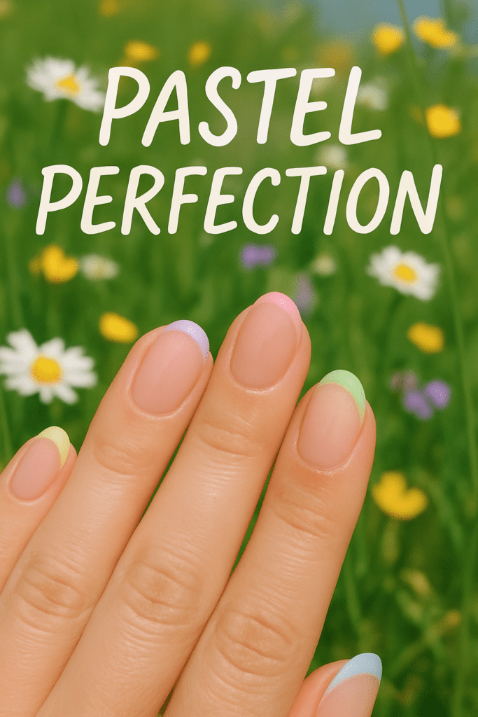 Pastel French Tips & Custom Cases: A Perfect Style Match