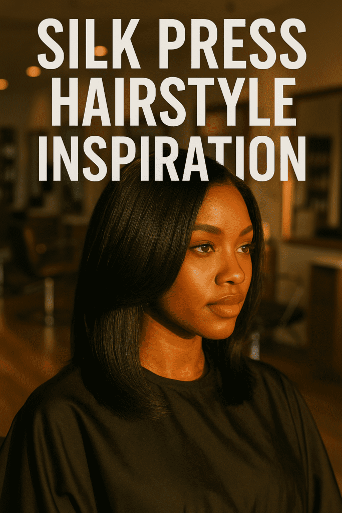 Silk Press Hairstyle Inspiration: Sleek Looks for Every Style