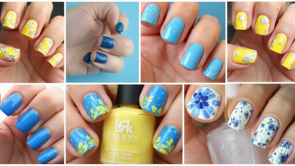 20 Lemon and Blue Nail Designs That Will Make You Squeeze for Joy! 🍋💙