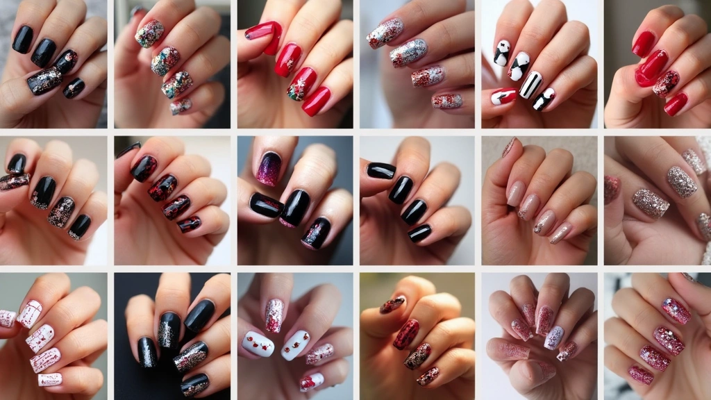 20 Stylish Black and Red Nail Designs That Will Turn Heads in 2025!