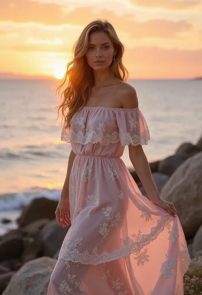 15 Effortless Beach Waves Hairstyles That Will Make You Feel Like a Mermaid! - 5. Side-Swept Beach Waves