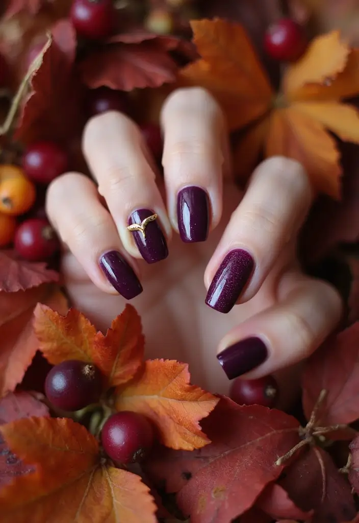 15 Trending Nail Colors for 2025 That Will Make Heads Turn (Don't Miss #7!) - 12. Berry Purple