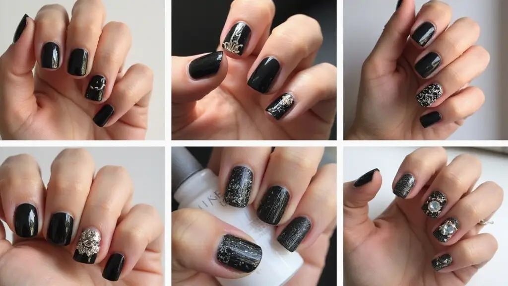 21 Estilos de Uñas Negras Elegantes que Debes Probar Este 2025 (¡El #12 es un Must!)