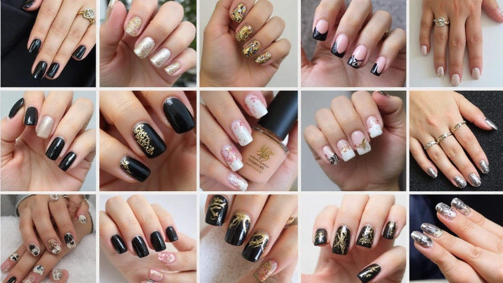 21 Ideas de Manicure Negro con Dorado que Definirán tu Estilo en 2025 (¡Imperdible el #14!)
