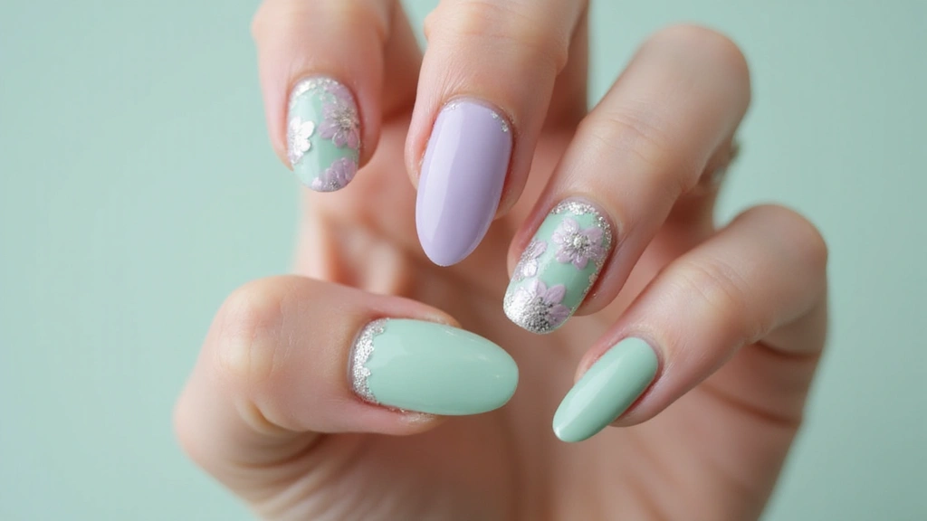 21 Mint, Lilac & Pastel Green Nail Ideas That'll Leave You Breathless! - The Glow Grove HQ | Skincare Tips, Clean Beauty & Women's Wellness