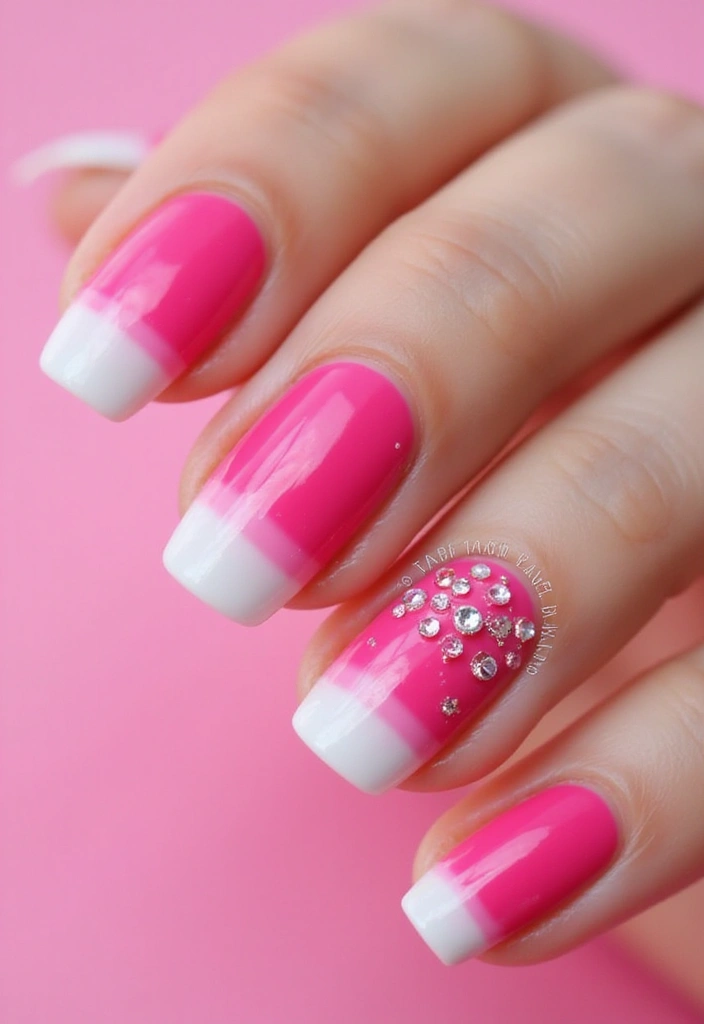 10 Stunning Barbiecore Nail Designs You Must Try in 2025 (Get Ready for Compliments!) - 1. Classic Barbie Pink