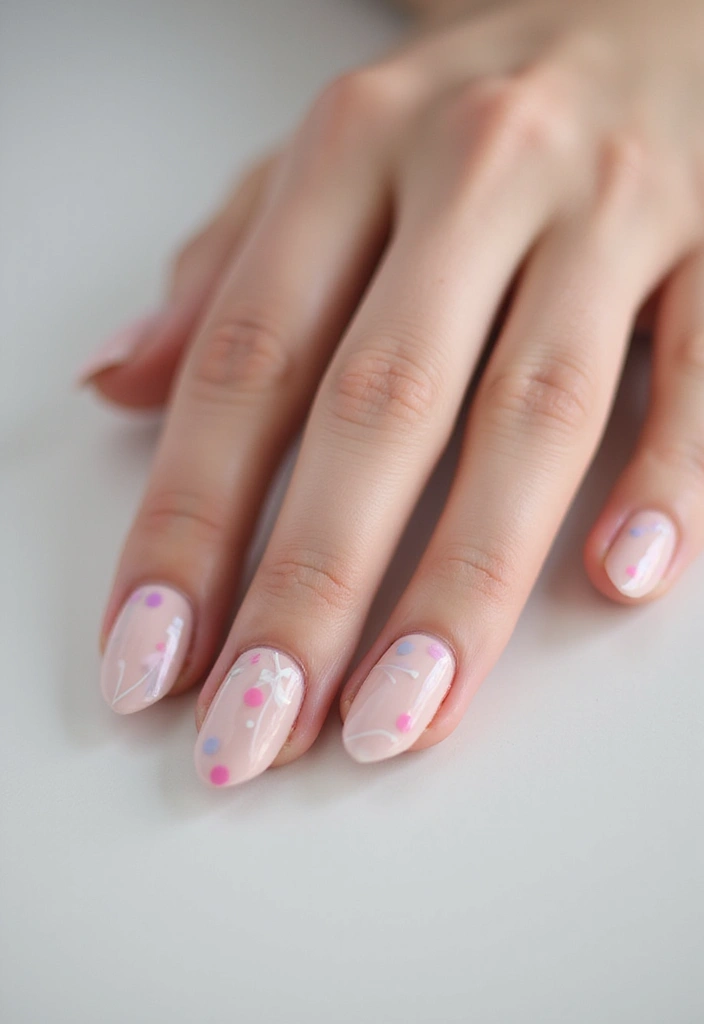 10 Stunning Barbiecore Nail Designs You Must Try in 2025 (Get Ready for Compliments!) - 6. Barbie Inspired Minimalism