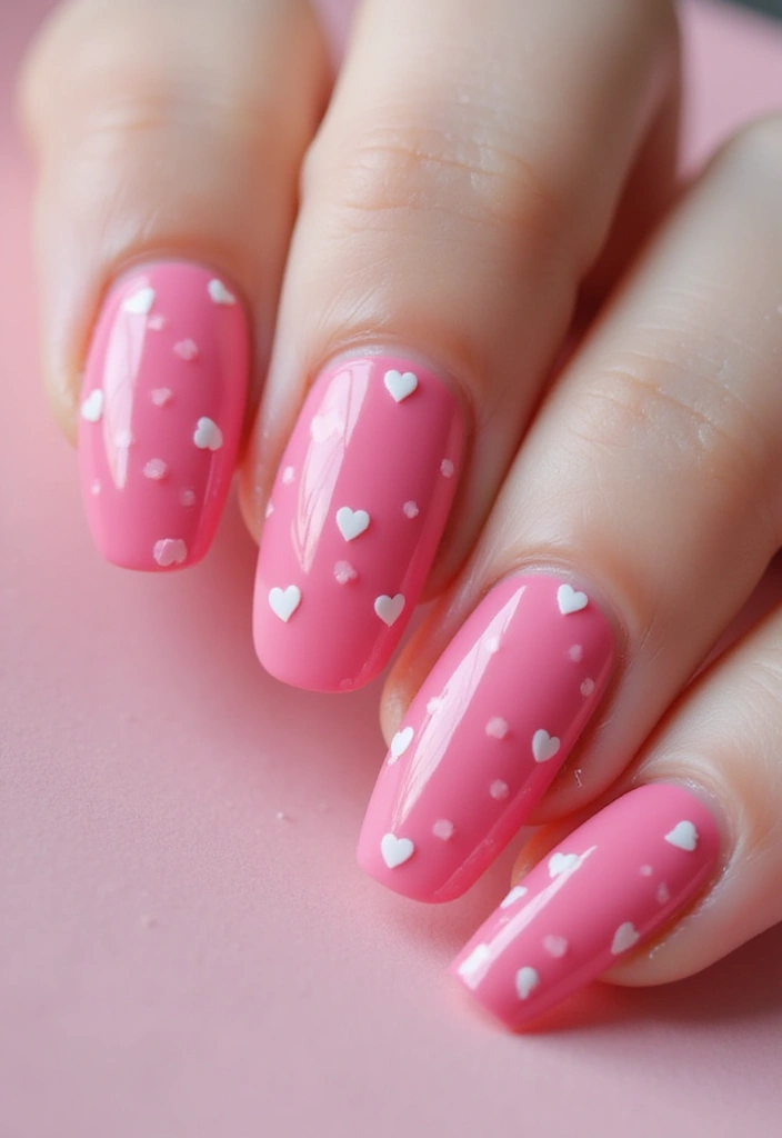 14 Glaze Donut Nail Designs for 2025 That Will Make You Drool! - 14. Bubblegum Pink Bliss