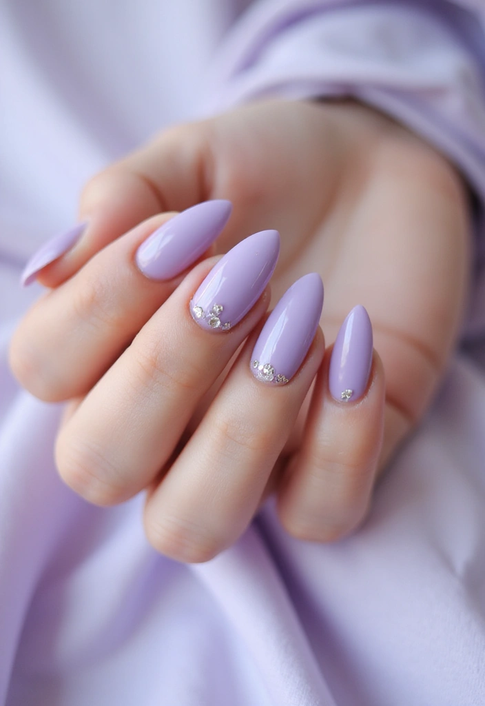 14 Trending Back to School Nail Colors That Will Make You Stand Out! - 3. Soft Lavender