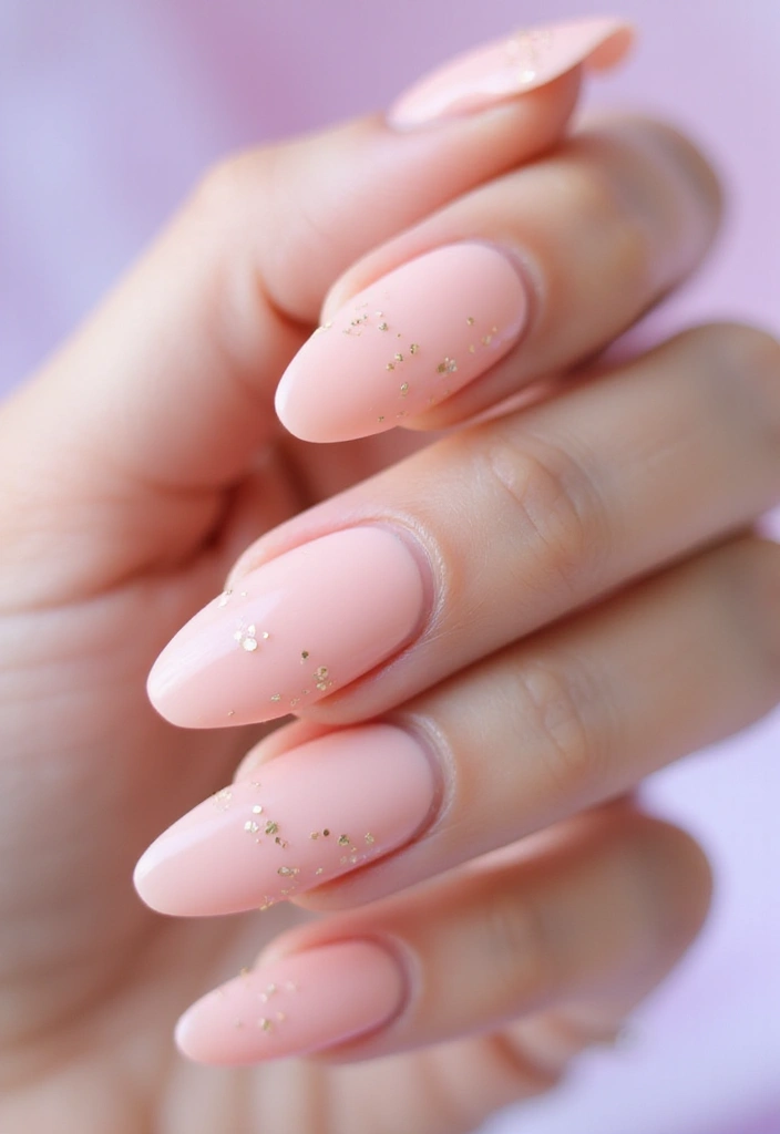 18 Must-Try Summer Pink Acrylic Nail Styles That Will Have Everyone Asking Where You Got Them! - 1. Soft Blush Pink