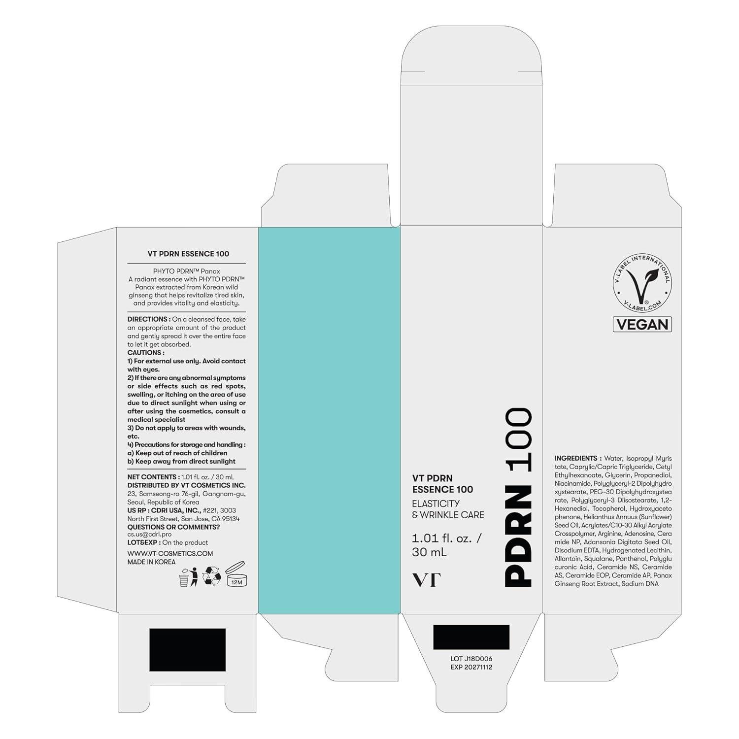 We Unveil: VT PDRN Essence-Korean Magic in a Bottle