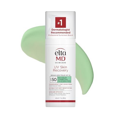 EltaMD Green Tint Mineral Sunscreen SPF 50 | Redness Relief for Sensitive Skin - Image 11