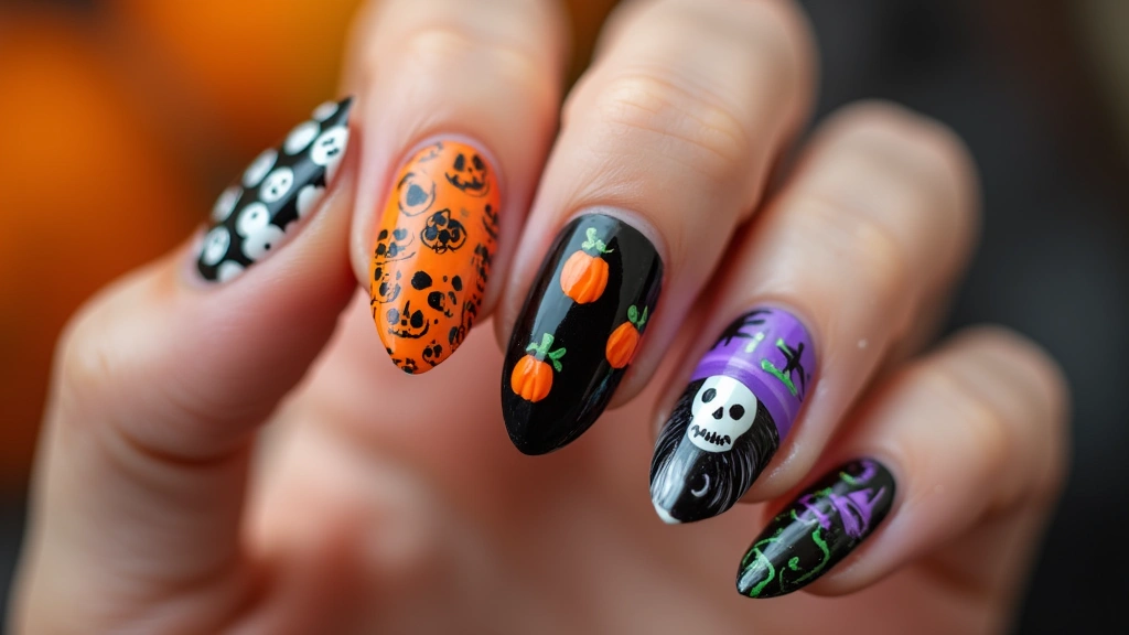 18 Halloween Nails 2025 Tricks to Keep Your Mani Perfect Through All the Halloween Parties! - The Glow Grove HQ | Skincare Tips, Clean Beauty & Women's Wellness