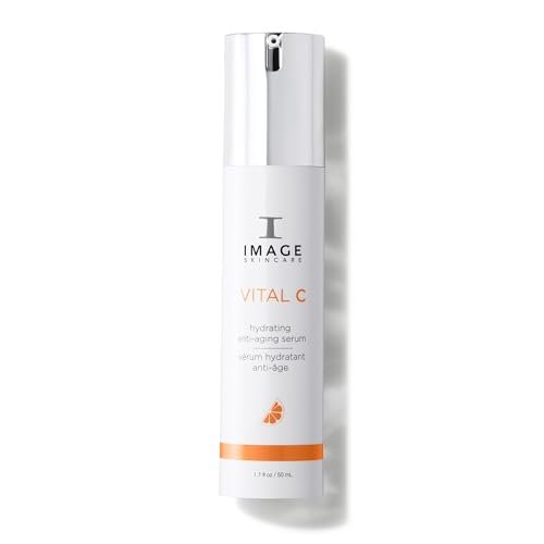 IMAGE Skincare, VITAL C Hydrating Face Serum, with Vitamin C and Hyaluronic Acid, to Brighten, Tone and Smooth Appearance of Wrinkles, 1.7 fl oz