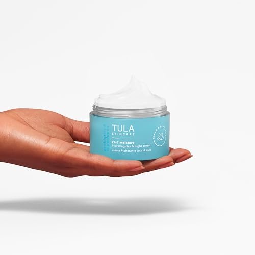 Here's a revised title:
TULA Hydrating Day Night Cream Anti-Aging Moisturizer with Superfruit Extract - Image 3