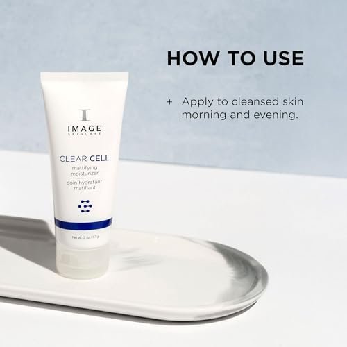 IMAGE Skincare CLEAR CELL Mattifying Moisturizer for Oily Skin Oil-Control Hydration - Image 5