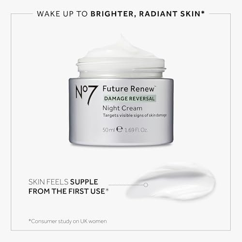 No7 Anti-Aging Skincare Set: Damage Reversal Serum, Day & Night Creams SPF25 - Image 5