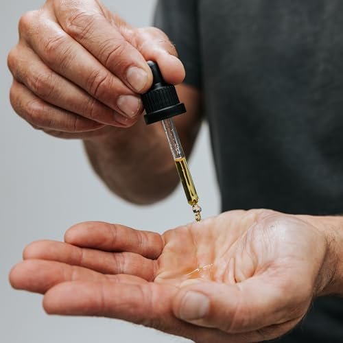 Organic Men's Face Serum: Hydrating, Vegan Anti-Aging Facial Oil - Image 4