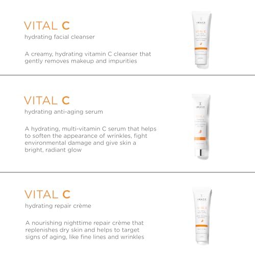 Vitamin C Hydration Set: Anti-Aging Skincare Routine for Dry, Dull Skin - Image 3
