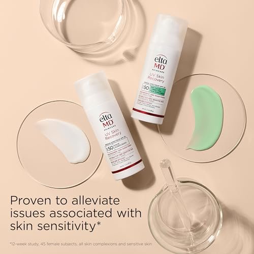 EltaMD Green Tint Mineral Sunscreen SPF 50 | Redness Relief for Sensitive Skin - Image 6