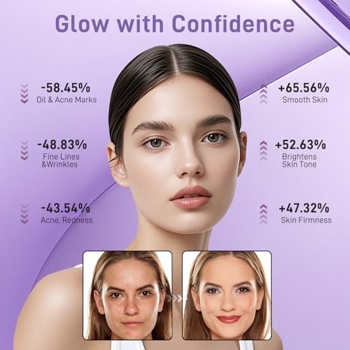 Pro LED Facial Mask: Red Light Therapy for Acne, Anti-Aging Skin Rejuvenation - Image 2