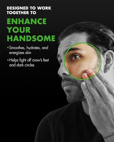Men's Advanced Skincare Set: Face Wash, Moisturizer & Anti-Aging Eye Cream - Image 3