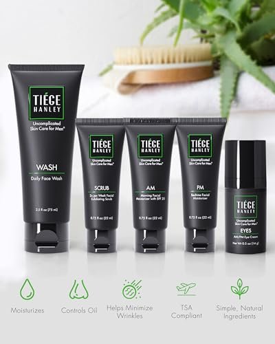 Men's Advanced Skincare Set: Face Wash, Moisturizer & Anti-Aging Eye Cream - Image 4