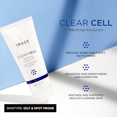 IMAGE Skincare CLEAR CELL Mattifying Moisturizer for Oily Skin Oil-Control Hydration - Image 2