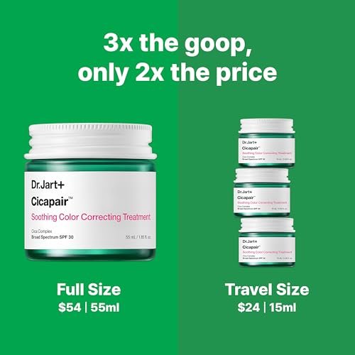Dr.Jart+ Cicapair Color Correcting Cream SPF 30 - Redness Relief Korean Skincare - Image 7