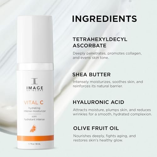 VITAL C Hydrating Moisturizer | Anti-Aging Dry Skin Face Lotion 1.7oz - Image 5