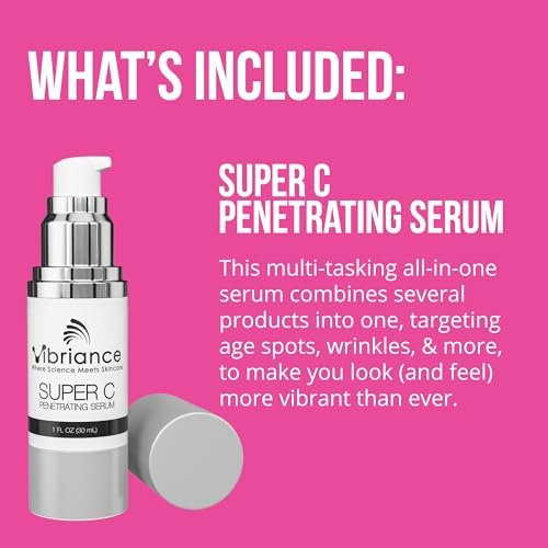 Vibriance Anti-Aging Duo: Retinol + Vitamin C Serum Skincare Kit - Image 4