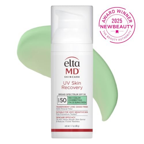EltaMD Green Tint Mineral Sunscreen SPF 50 | Redness Relief for Sensitive Skin - Image 2