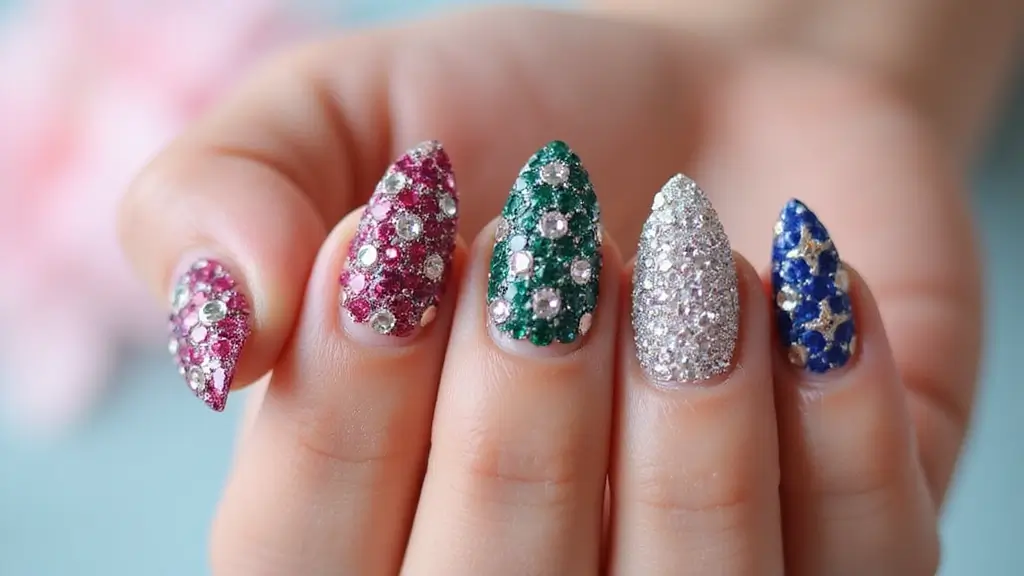 5 Glam Rhinestone Nail Designs You Need to Try (Warning: #8 Is Beyond Gorgeous!)