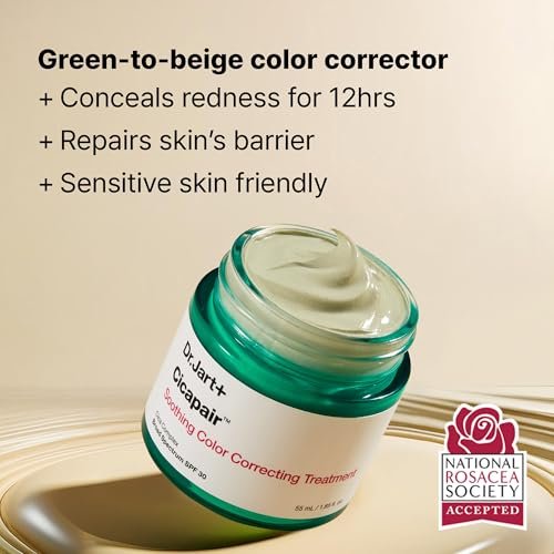 Dr.Jart+ Cicapair Color Correcting Cream SPF 30 - Redness Relief Korean Skincare - Image 3
