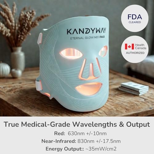 Pro LED Skincare Mask: FDA Cleared Anti-Aging Red Light Therapy Device - Image 2