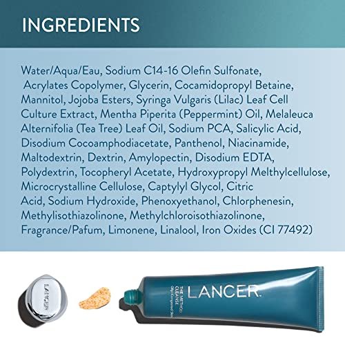 Here's an optimized title:
Lancer Skincare Salicylic Acid Cleanser | Oily Skin Purifying Face Wash - Image 2