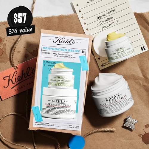 Kiehl's Dry Skin Rescue Set: Hydrating Moisturizer + Eye Cream Kit - Image 9