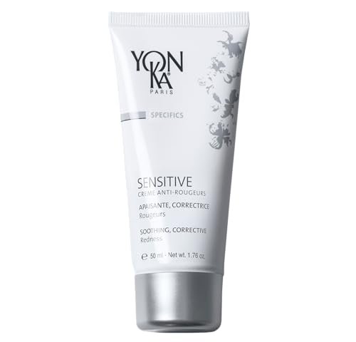 Yon-Ka Sensitive Skin Cream | Anti-Redness | Rosacea and Redness Relief Color Corrector with Natural Green Mineral Pigments | Fragrance-Free | 1.76 oz