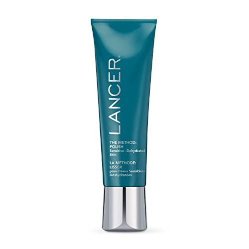 Lancer Skincare The Method: Polish Facial Exfoliator, Daily Exfoliating Face Scrub with Natural Minerals, Sensitive Dehydrated Skin, 4.2 Fluid Ounces
