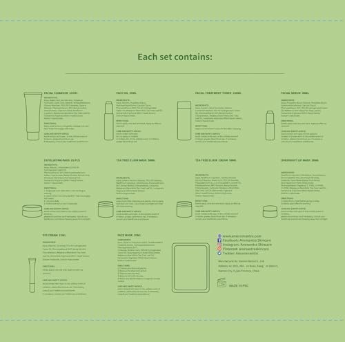 Here's a more engaging and SEO-friendly product title within 70 characters:
Natural Tea Tree Skincare Set: Hydrating Witch Hazel Face Kit for All Skin Types - Image 7