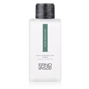 Erno Laszlo Light Controlling Hydrating Toner for Face, Exfoliating, Moisturizing & Mattifying Skin Care, Cosmetic Grade Astringent Reduces Shine, Toner for Oily Skin, 6.8 Fl Oz
