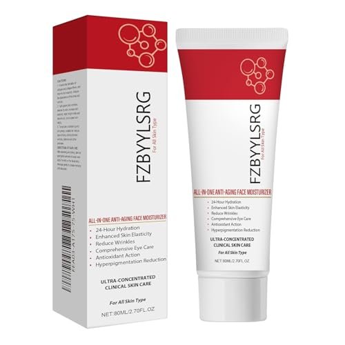 Skincare All In One Anti Aging Treatment Face Moisturizer Skin Tightening Retinol Cream for Face - Suit for Men and Women 2.7 fl.oz
