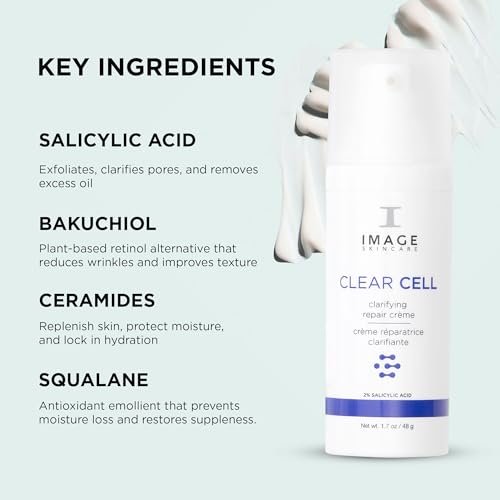 IMAGE Skincare CLEAR CELL Night Repair Cream for Oily Acne-Prone Skin - Image 4