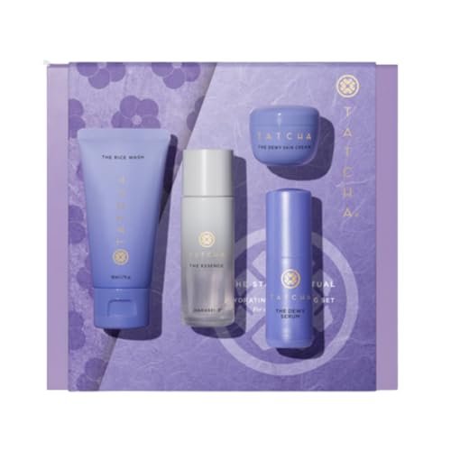 Tatcha The Starter Ritual Set - Ultra Hydrating for Dry Skin | 2 Week Introductory Set | $102 Value