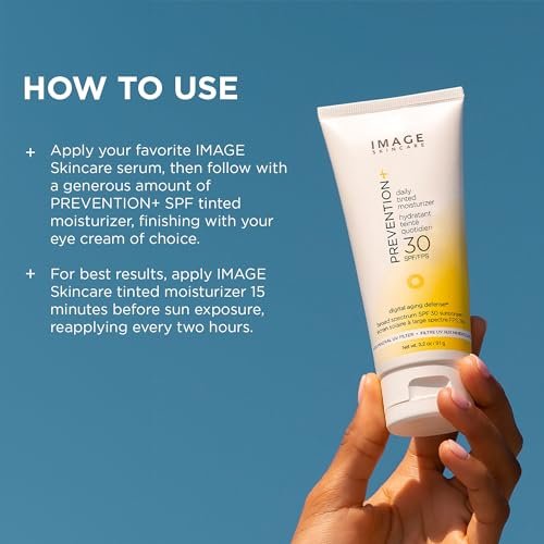 Here's a rewritten title:
IMAGE Skincare SPF 30 Tinted Moisturizer - Clear Finish, Lightweight Protection - Image 5