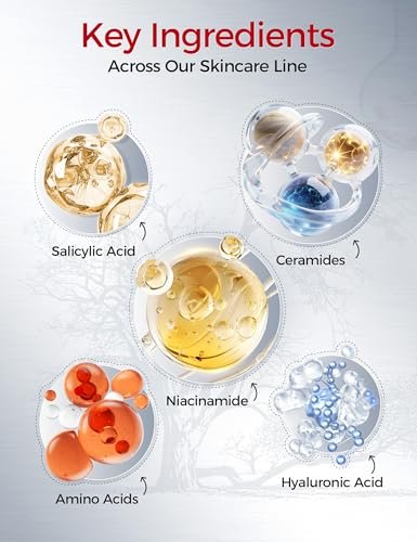 NING DERMOLOGIE Skincare Set: Hydrating Anti Aging 8 Step Essence Kit for Women - Image 3