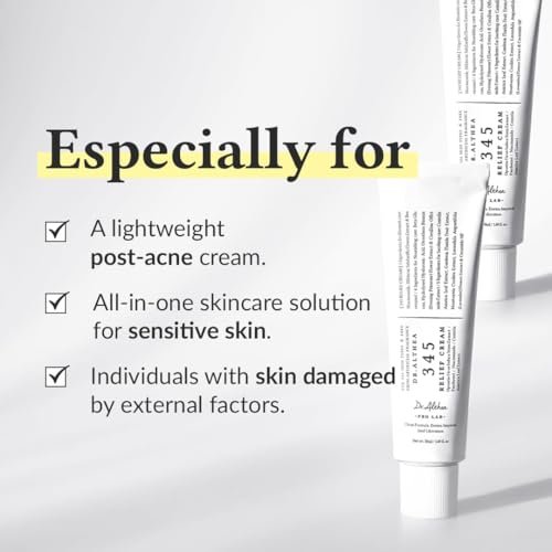 Korean Vegan Soothing Relief Cream for Blemish-Prone Skin | Hydrating Moisturizer - Image 5