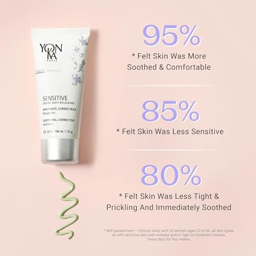 Yon-Ka Rosacea Skin Cream | Green Pigment Color Corrector | Sensitive Skin Relief - Image 5